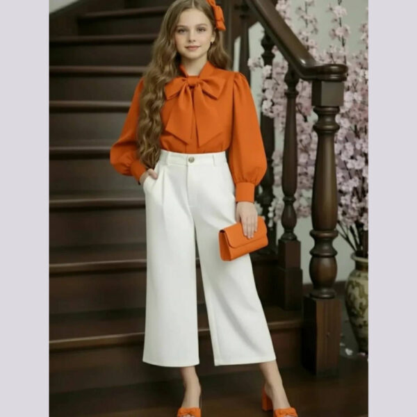 خرید سه تیکه شومیز و شلوار کوتاه دخترانه